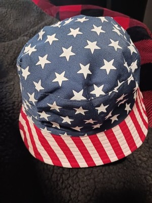 stars and stripes bucket hat QUICK SHIP!!  Going Fast 