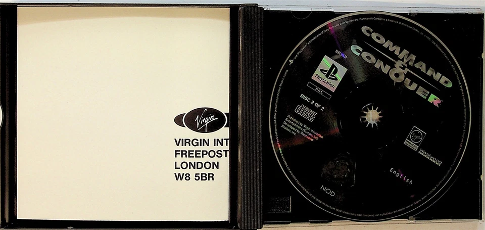 COMMAND AND CONQUER - Original PS1 Playstation Spiel komplett PAL 2-Disc Booklet - Bild 3 von 4