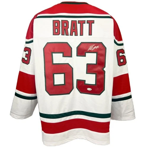 Jesper Bratt signed autographed jersey NHL New Jersey Devils JSA COA