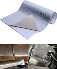 Heat Shield Automotive Thermal Barrier - 12" X 12" Aluminum Backed Aluminized