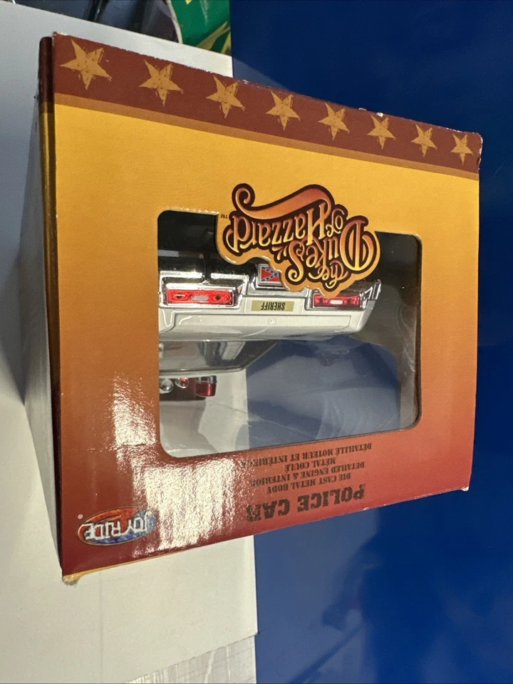 Joy Ride The Dukes of Hazard Rosco Patrol Car Diecast 1:18 VERY RARE - Image 3 of 4