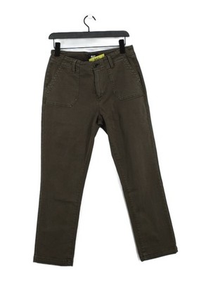 Paige Damen Hose W 29 in grün Baumwolle mit Viskose, Elasthan, Elasthan Chino