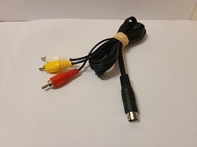 Sega Genesis Model 2 AV Cable RCA Audio Video Cord Used Tested Works US SELLER