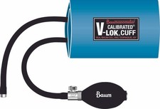 Reusable Blood Pressure Cuff and Bulb Calibrated V-Lok 6 to 11 cm Arm Polyester