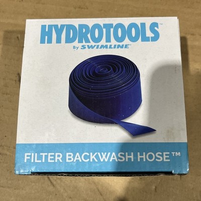  Swimline Hydrotools 8703 25' x 1.5 in. Filter Backwash Hose, New Free Ship 
