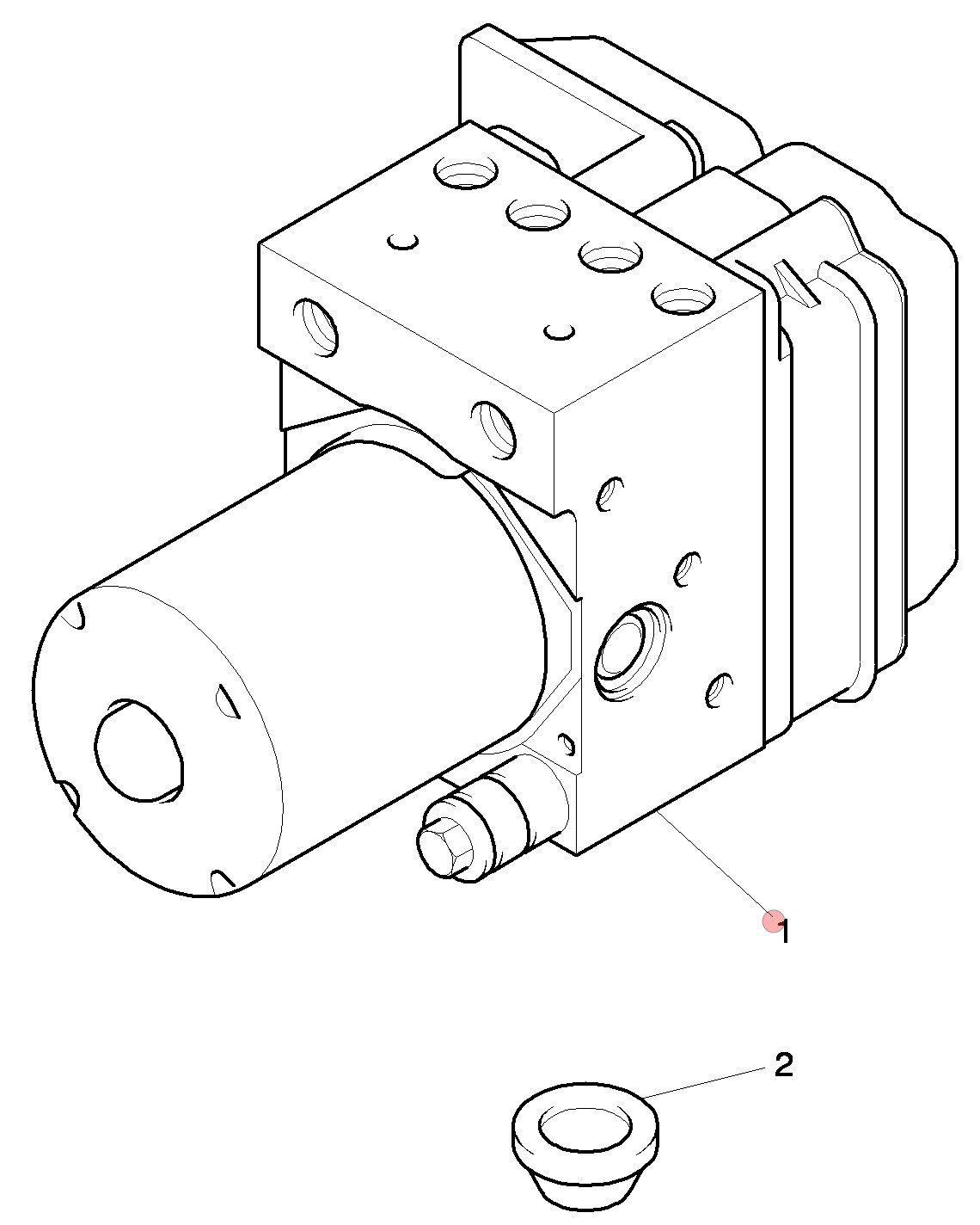 Bentley Continental GT 2006-2017 Left Hydraulic unit
