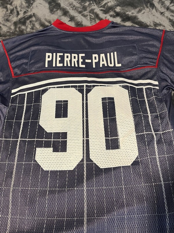 New York Giants Reebok Jason Pierre-Paul#90 Super Bowl XLVI Jersey Sz Large.NWOT