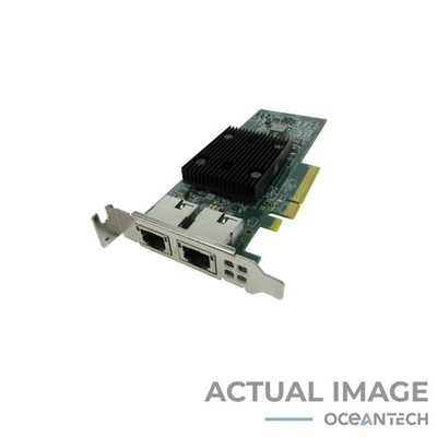 Dell Broadcom 0NC5VD Dual Port 10G RJ-45 Network Adapter Card Low Bracket