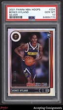 2021-22 Hoops Silver #224 Bones Hyland RC ROOKIE 153/199 PSA 10 GEM MINT