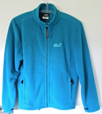 Jack Wolfskin Fleecejacke Neuwertig !! türkis !! Größe  XL