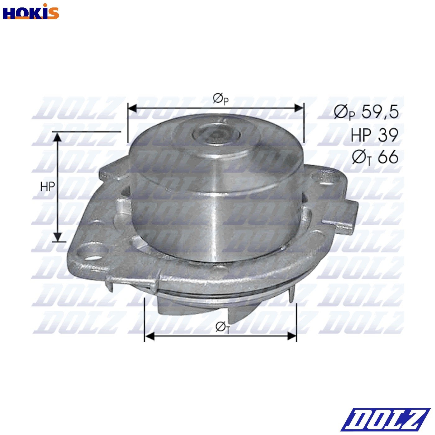 WATER PUMP ENGINE COOLING S211 FOR FIAT LANCIA 182A3.000/A5.000 1.4L 4cyl BRAVA