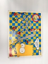 Vintage 1991 The Simpsons 3D Chess Set Comple...