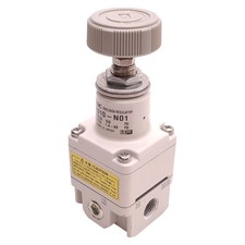 SMC IR1010-N01 Precision Regulator, 150psi Max Inlet, 1.4-60psi Out, 1/8" NPT