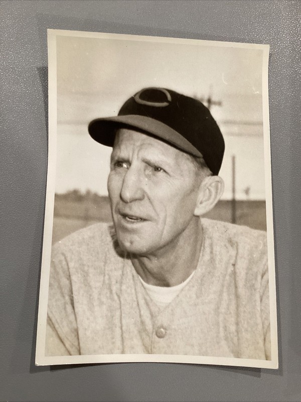 Harry Gowdy Cincinnati Reds Baseball Club Co Stamp Vintage Photo