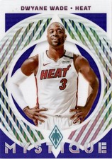 2023-24 Panini Phoenix #12 Dwyane Wade Mystique Purple #/75 Miami Heat
