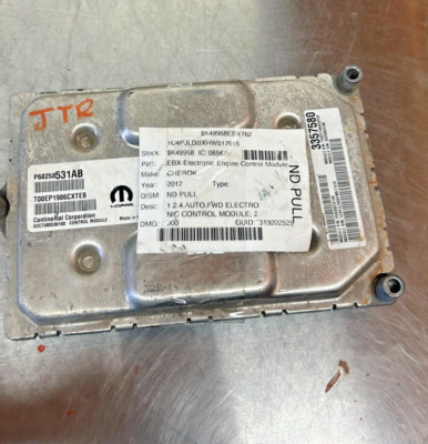 2016-2017 Chr200 Cherokee 2.4L Engine Control Module PCM ECM OEM P68258531AB *J