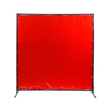 ARMOUR GUARD TECHNIWELD 6X8 WELDING CURTAIN ORANGE (CURTAIN ONLY)