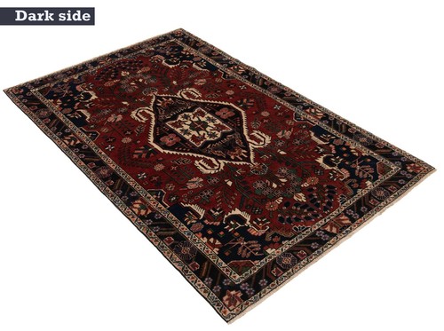 Bakhtiar Handgeknüpfter Perserteppich 236x155 cm-Nomadic,Orient,Carpet,Rug,Rot - Bild 3 von 15