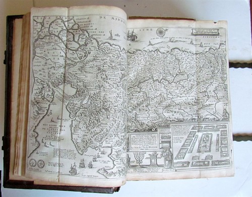 1738 BIBLE in DUTCH ILLUSTRATED w/ MAPS antique MASSIVE FOLIO BIBLIA - Picture 5 of 12