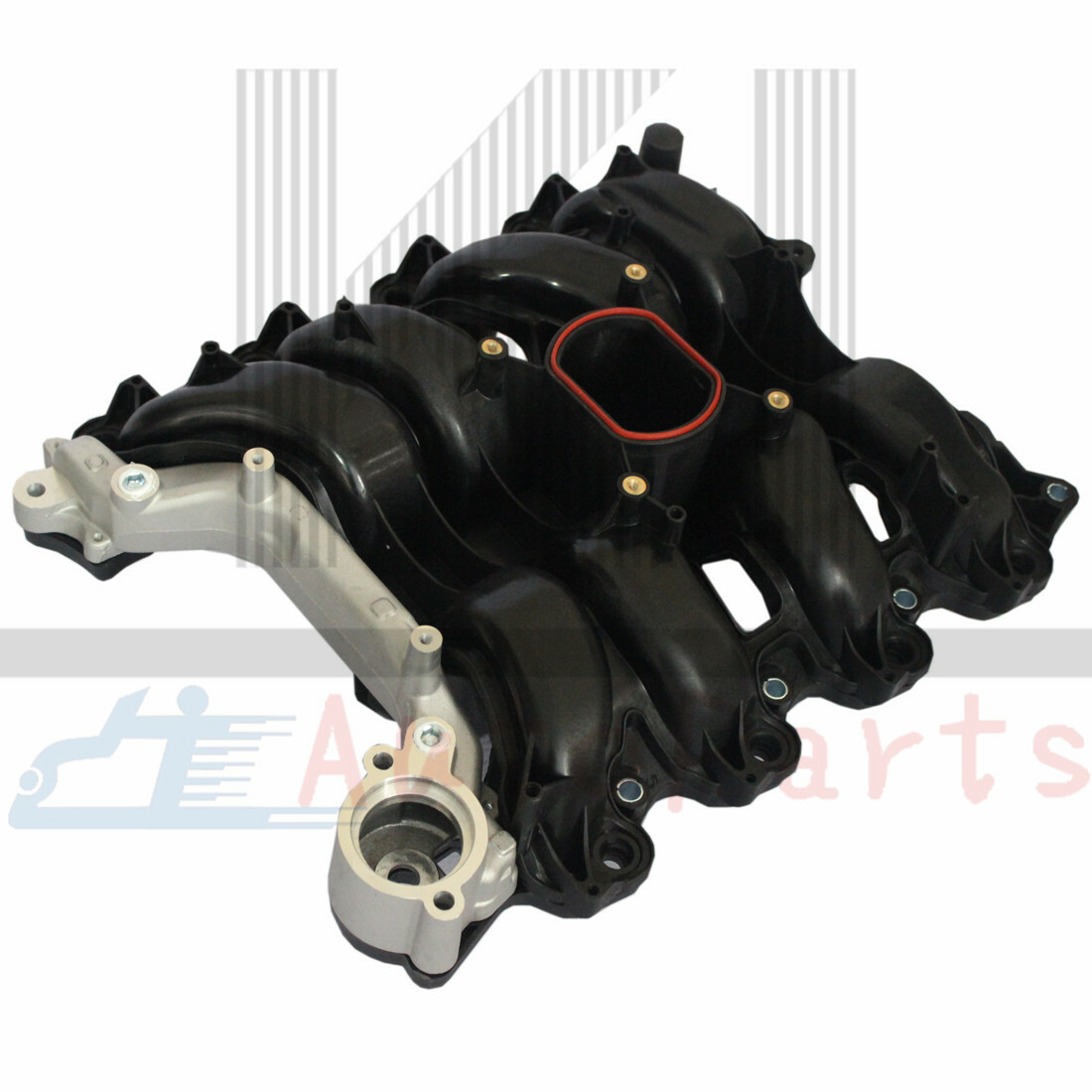 New Intake Manifold W/ Thermostat Gaskets O-Ring For Ford Lincoln - Foto 3