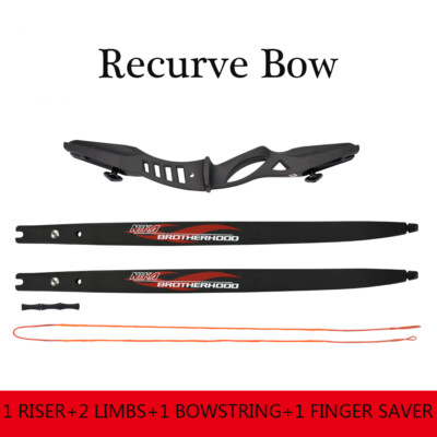 A Pair 60'' Archery Recurve Bow ILF Limbs 20lbs for Hunting Shooting Recurve Bow