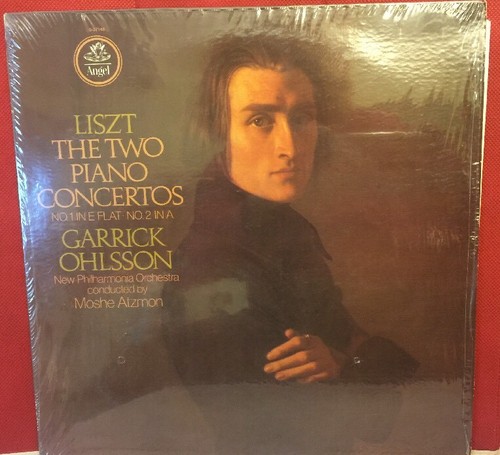 LISZT The Two Piano Piano Concertos Garrick Ohlsson ANGEL LP s-37145 NM Atzmon - Picture 2 of 3
