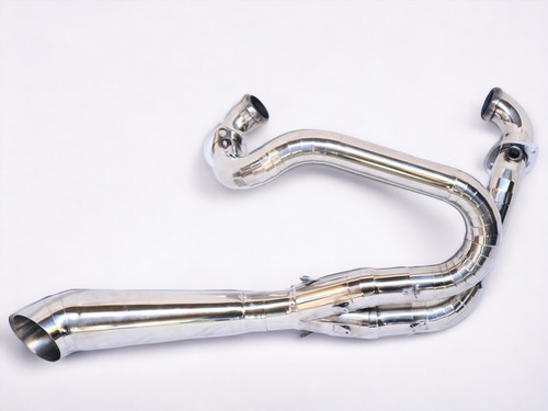 Custom 2-into-1 Exhaust for Harley Davidson V-Rod Street Rod - Bild 4 von 14