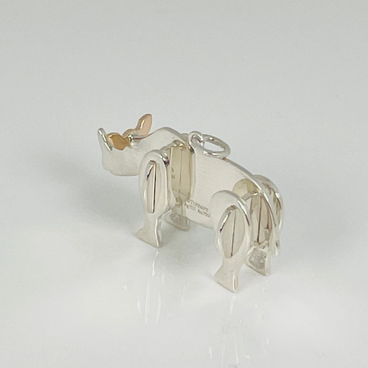 Tiffany rhino charm clearance