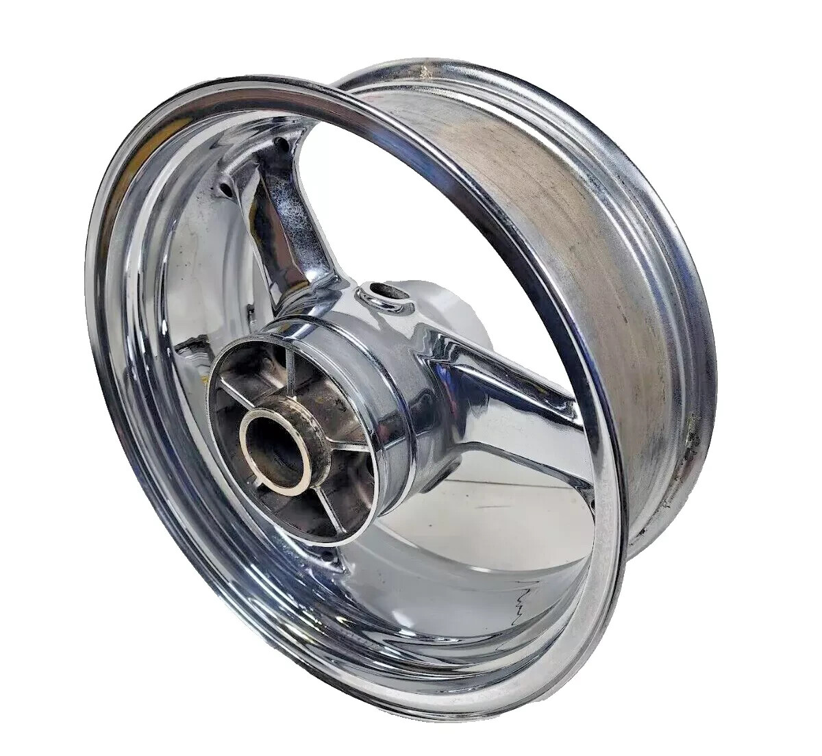 00-06 Kawasaki ZX12R ZX 12 FRONT REAR RIM WHEEL STRAIGHT 00-06 Kawasaki ZX12R ZX 12 FRONT REAR RIM WHEEL STRAIGHT