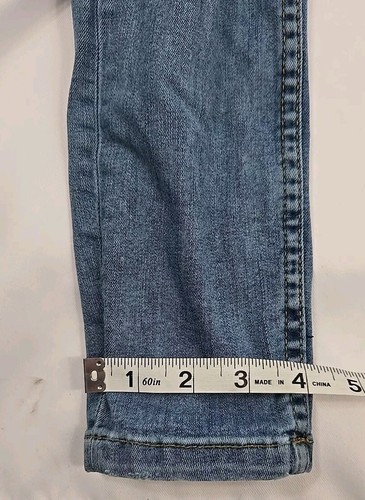 Free People Skinny Denim Ankle Jeans Size 27 Distressed Knee Holes. 27x25 - Picture 4 of 9