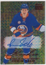 2021-22 Upper Deck Skybox NHL Metal Universe Robin Salo Rookie Auto