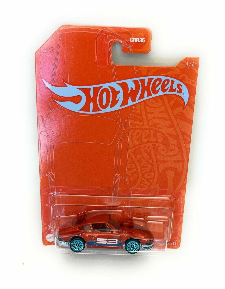 Hot Wheels 2021 B 1:64 Orange & Blue EMC Excl 53 Anniversary Model