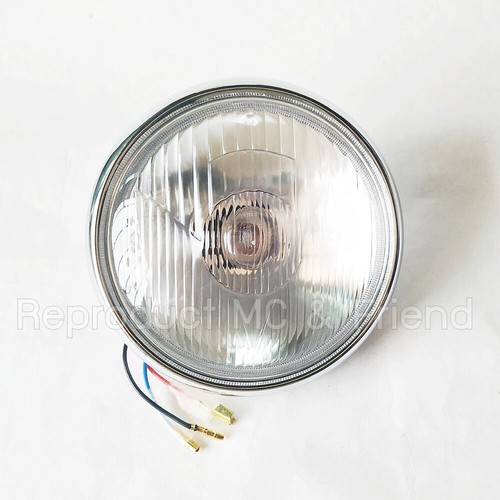 Head Light Assy For Honda MT125 MT250 XL125 XL175 XL250 XL350 CG125 CM185T '78 - Picture 2 of 6