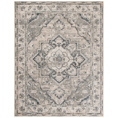 SAFAVIEH Pyramid Collection PYR268A Ivory / Grey Rug
