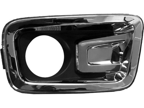 Pair Of Fog Lights With Bezels For 2016-2019 Nissan Titan XD - DOT/SAE Certified, Chrome Housing