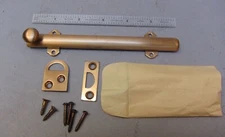 A Vintage Adams-Rite NOS 6" Solid Red Brass (Bronze) Surface Bolt #344-6