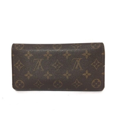 Louis Vuitton M61215 Monogram International Trifold Long Wallet  