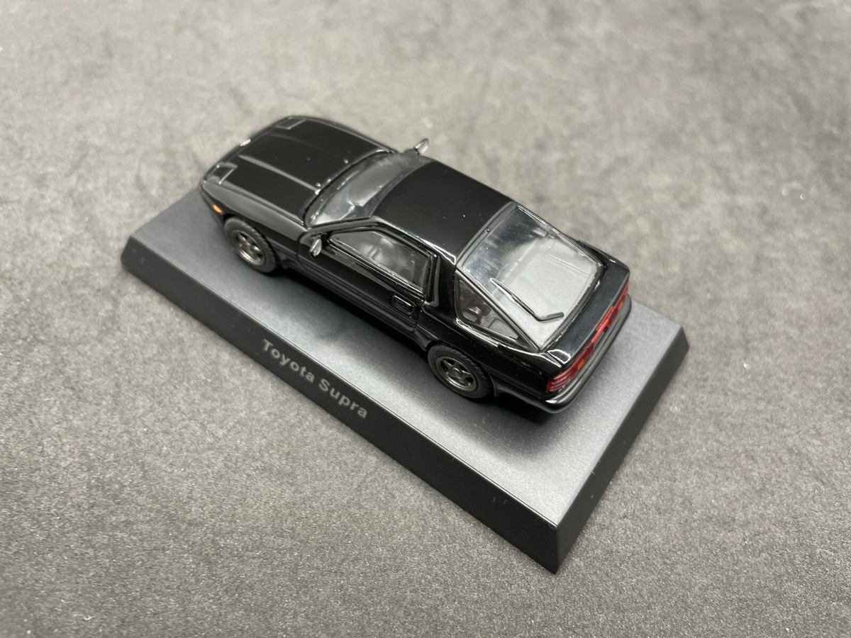 Kyosho 1/64 64 collection Toyota Supra A70 Black diecast model car