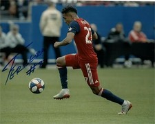 FC Dallas Jesus Ferreira Autographed Signed 8x10 MLS Photo COA #1