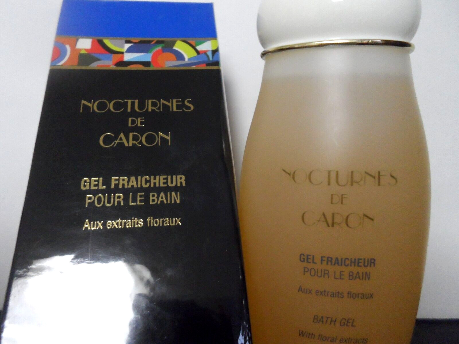 Nocturnes de Caron Bath Gel 6.7 oz / 200 ml New In Sealed Box Original Formula