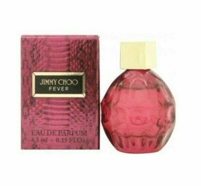 JIMMY CHOO FEVER .15 OZ EAU DE PARFUM SPLASH MINI NEW WOMEN PERFUME 4.5ML NIB