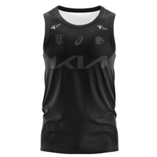 RUGBY MEN's TRAINING SINGLET NEW BLACK BRISBANE BRONCOS VEST NRL JERSEY