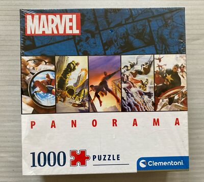 Clementoni Marvel Panorama Puzzle: 1000 Teile (versiegelt)