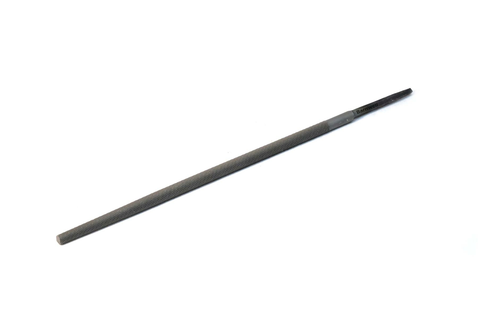 Barnwell 8"" Round Engineers Metal Cutting File - Coarse