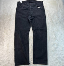 Levi  s 501 Mens 36 X 31 Black Jeans Button Fly