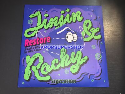 Astro: Jinjin & Rocky 1st Mini Album Restore Autographed Signed CD