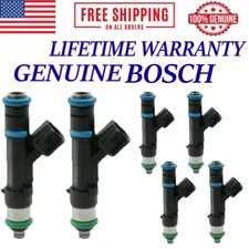 OEM BOSCH  FUEL NEW 6/PC INJECTORS FOR 2004-2012 Jeep Liberty 3.7L V6