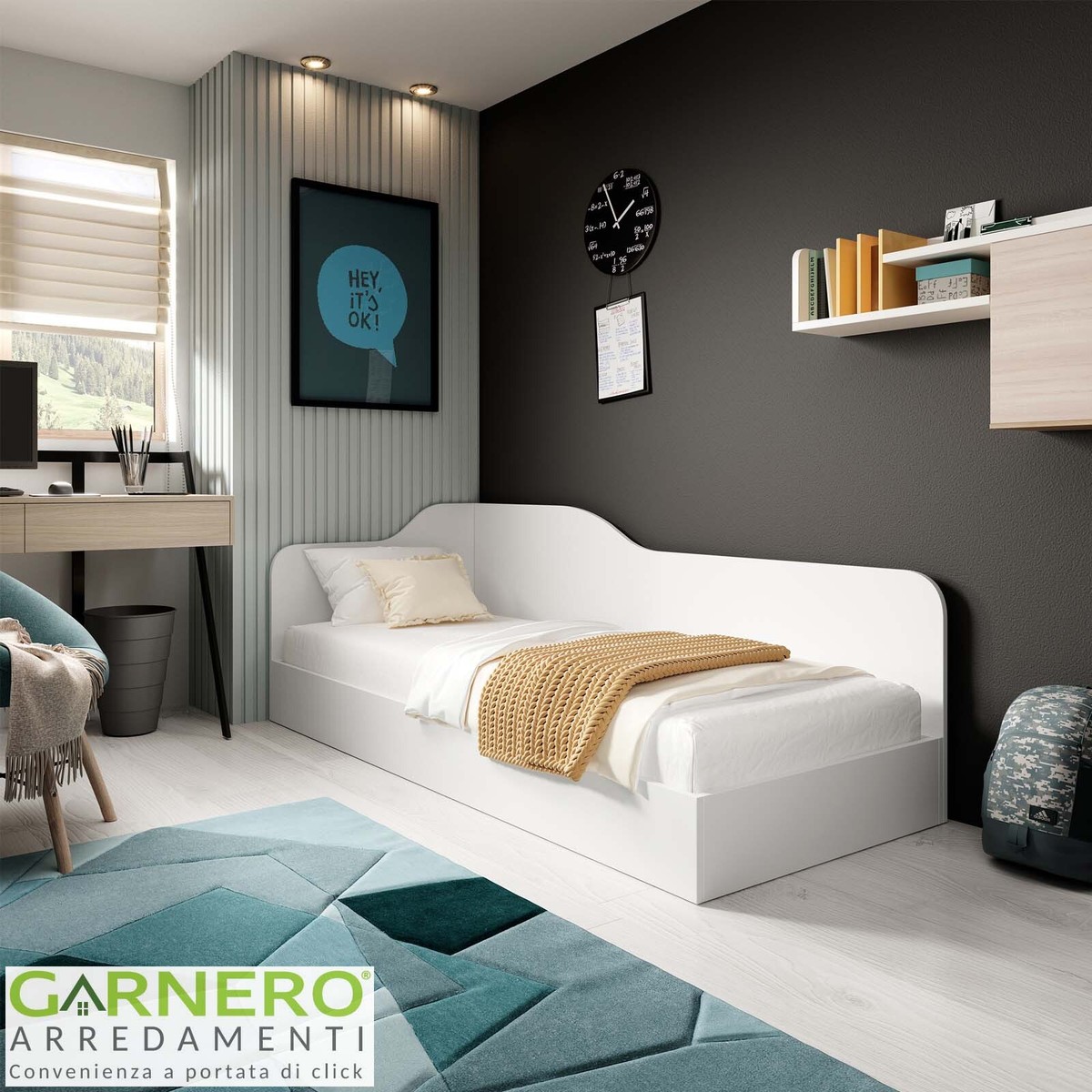 letto gemellare divano letto posti separati