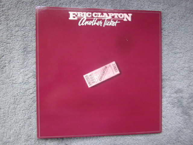  Eric Clapton 1981 Another Ticket 12x12 Promo Cover Flat Poster Albert Lee