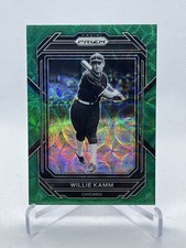 2023 Panini Prizm WILLIE KAMM GREEN SCOPE PRIZM /75 CHICAGO #229